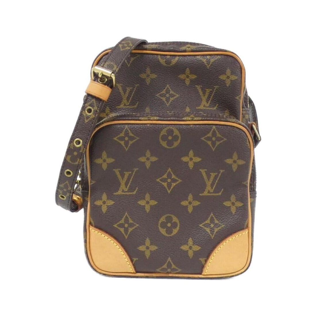 Louis Vuitton Monogram Amazon M45236 Shoulder Bag: --- Catalog ---Category: SizeSize (HxWxD): 22cm x 15cm x 9cm / 8.66'' x 5.9'' x 3.54''Category: DesignType: Shoulder bagColor: MarronGender: WomenMaterial: Coated canvas Hardware Color: GoldCategory: