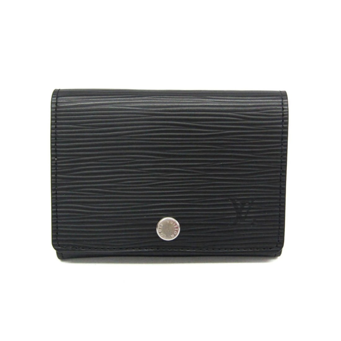 Louis Vuitton Epi Card Case M56169 Epi Leather Business Card Case Noir: --- Catalog ---Category: DesignType: Business card caseColor: NoirGender: Women,MenClosure: Snap (hook)Material: Epi leather Inner Pocket: Card holder 2Category: GeneralLine: EpiBrand: Louis VuittonMo
