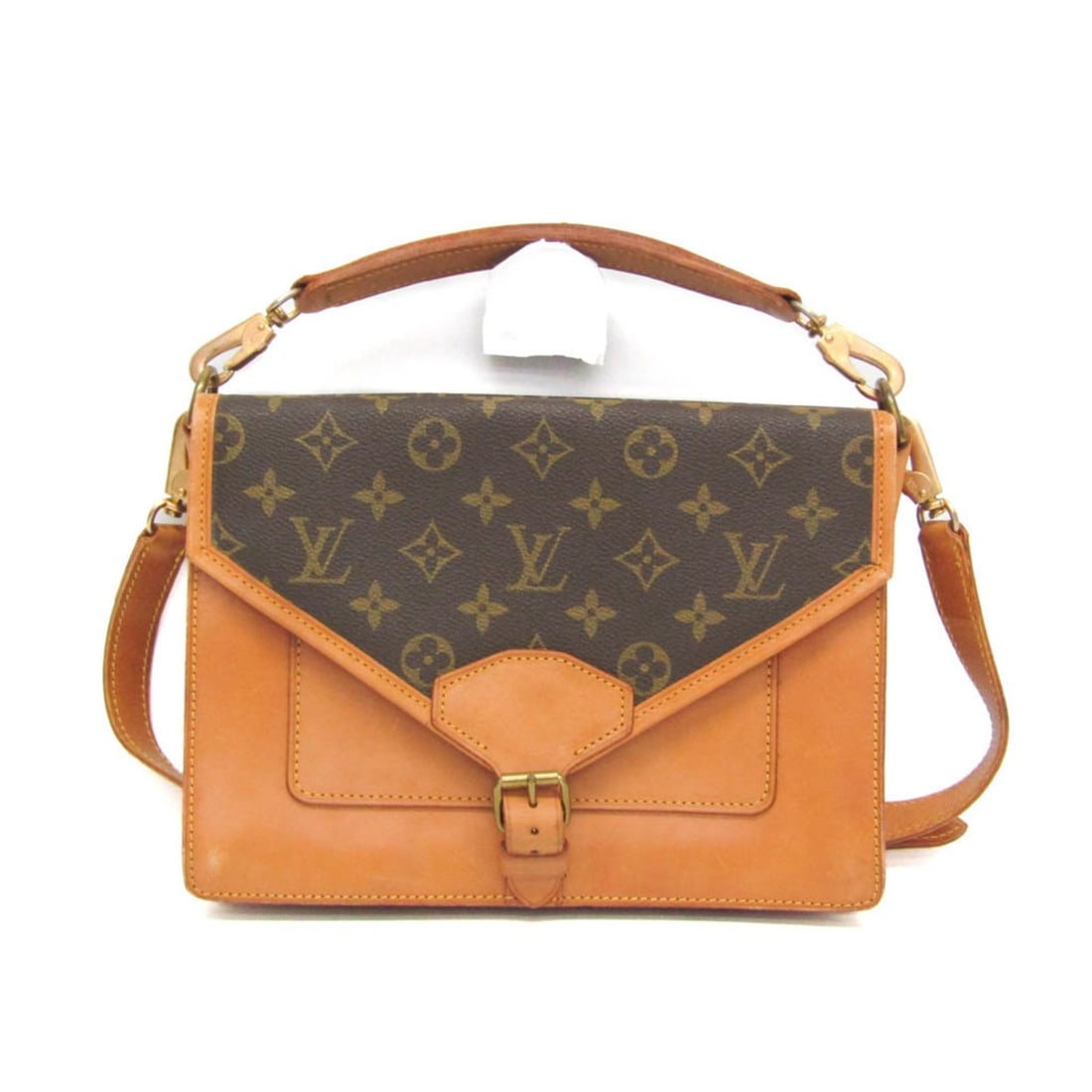 Louis Vuitton Monogram Sac biface 079 Men,Women Handbag,Shoulder Bag Brown (1 of 19)