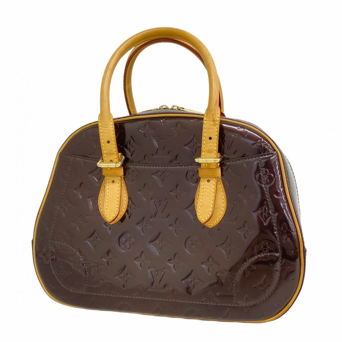 Louis Vuitton Vernis Summit Drive Handbag M93516 Amaranth Women's (1 of 15)
