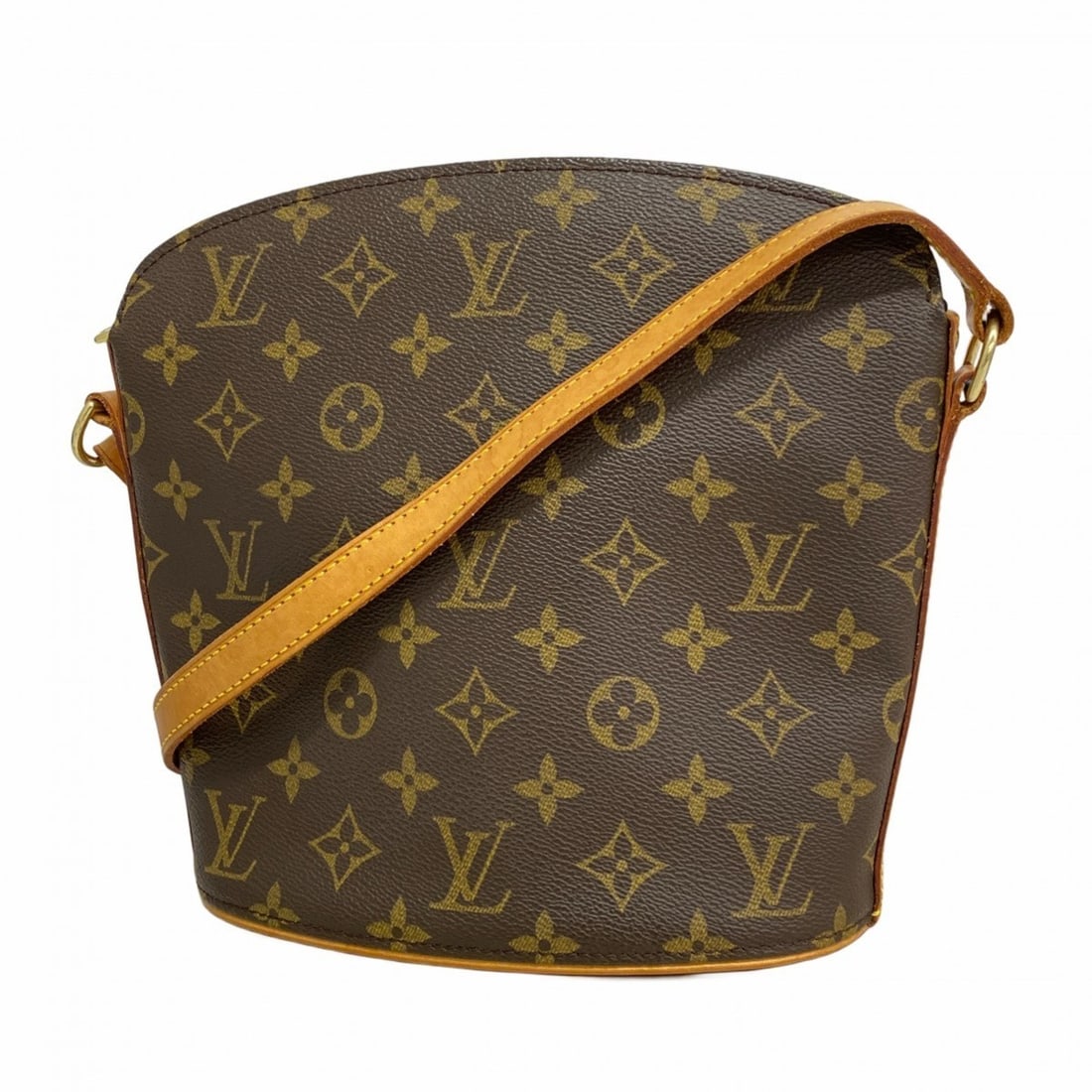 Louis Vuitton Monogram Drouot Shoulder Bag M51290 Brown Women's: --- Catalog ---Category: SizeSize (HxWxD): 22cm x 20cm x 10cm / 8.66'' x 7.87'' x 3.93''Category: DesignType: Shoulder bagColor: BrownGender: WomenCategory: GeneralMPN: M51290Brand: Louis Vuitton--- I