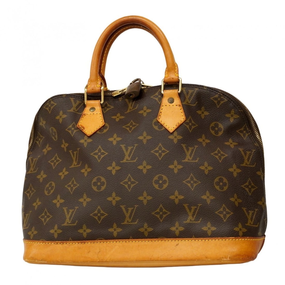Louis Vuitton Monogram Alma Handbag M51130 Brown Women's (1 of 15)