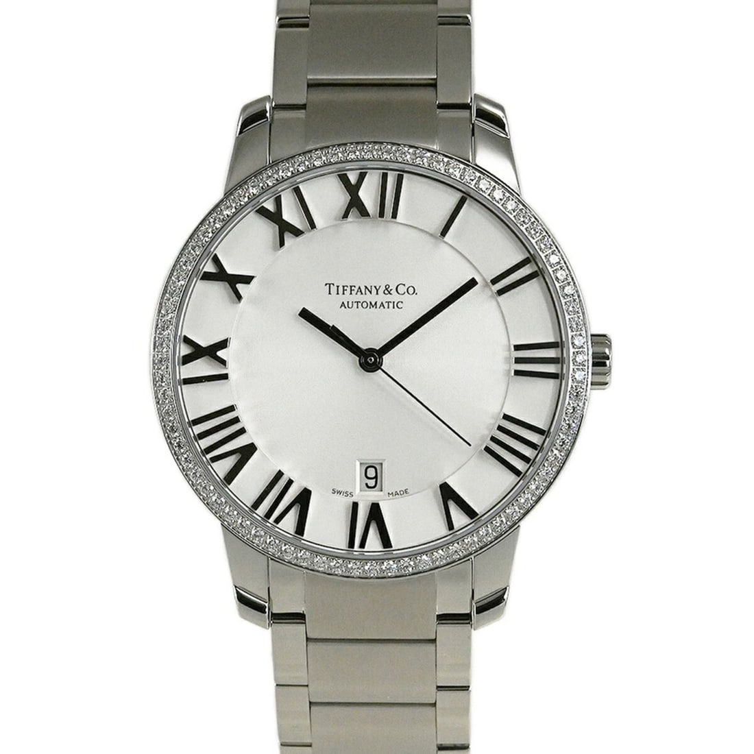 Watch TIFFANY & CO. Tiffany Atlas Dome Automatic Z1801.68.10B21A00A: --- Catalog ---Category: SizeWrist Size: 21.5cm / 8.46''Case Diameter: 38.5mm / 1.52''Category: DesignType: WristwatchGender: MenMaterial (Band): Stainless steelMaterial (Case): Stainless steelCategor