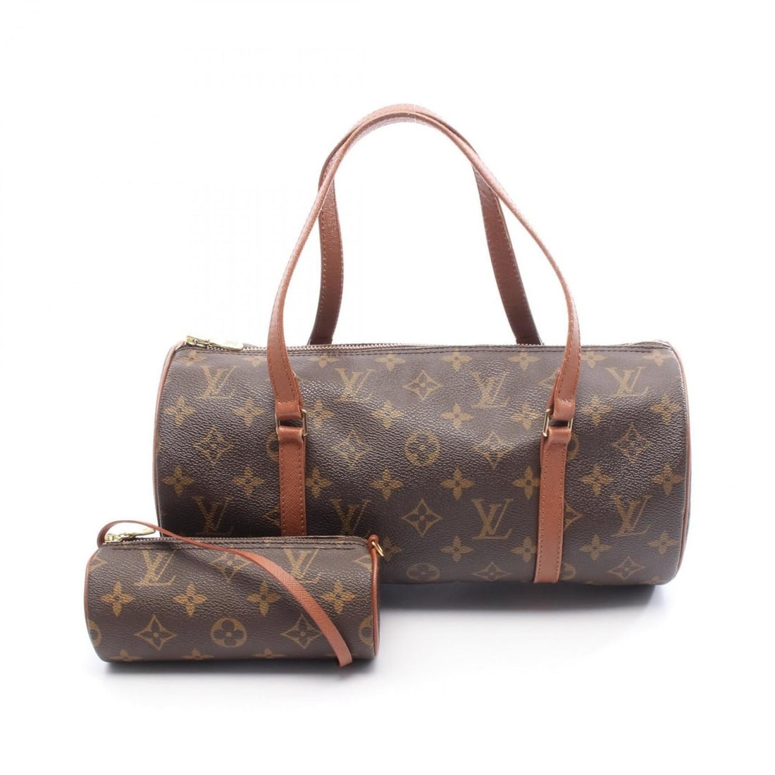 Louis Vuitton Papillon 30 (old model) handbag in coated canvas and leather with Monogram detailing, (1 of 15)