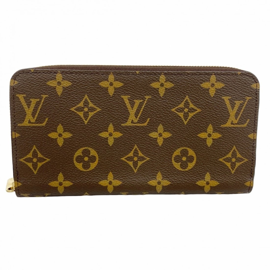 Louis Vuitton Monogram Zippy Wallet M60017 Brown Men's and Women's (1 of 10)