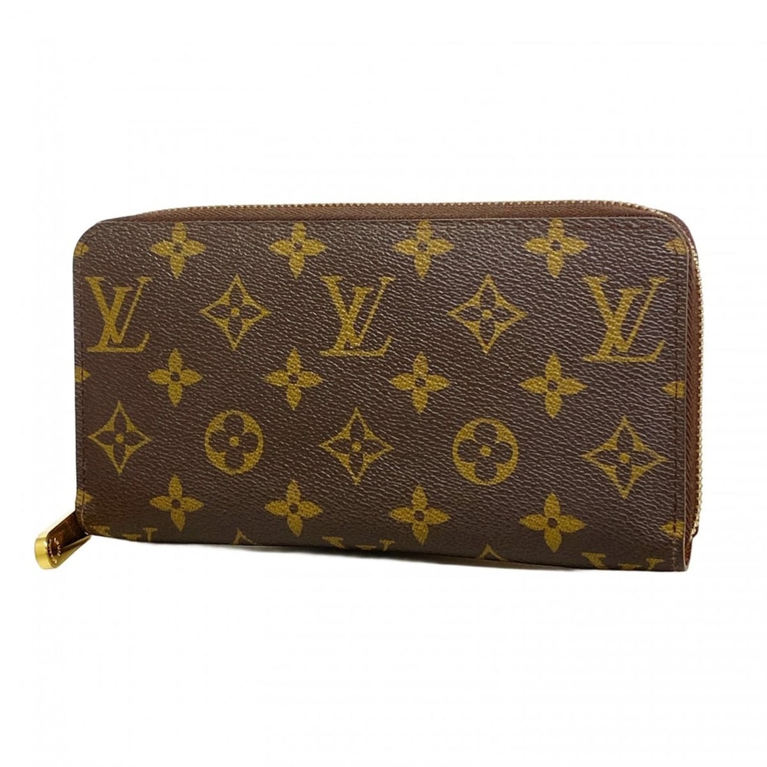 Louis Vuitton Monogram Zippy Wallet M60017 Brown Men's and Women's (1 of 10)