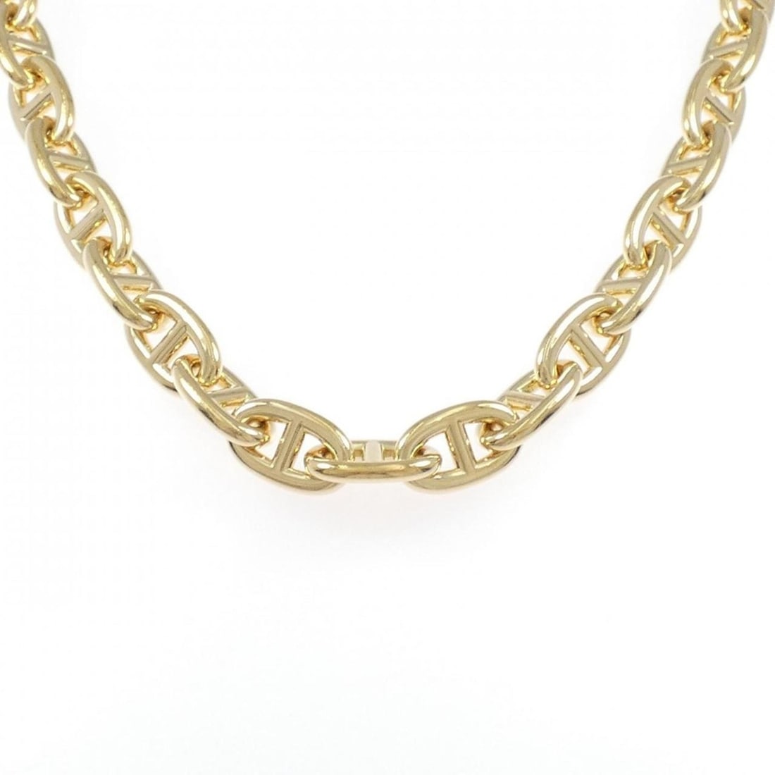 Hermes Chaine d'Ancre MM Necklace: --- Catalog ---Category: SizeNeck Circumference: 43 cm / 16.92''Category: DesignColor: Yellow goldGender: WomenMaterial: Yellow gold (18K)Necklace Type: NecklaceCategory: GeneralBrand: Hermes--- Item