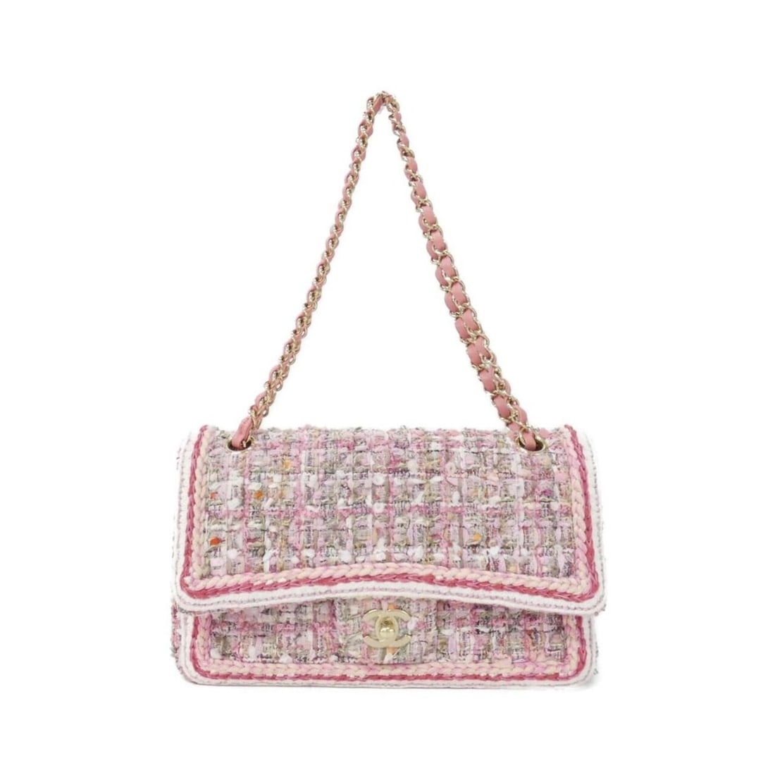 Chanel 1112 Shoulder Bag: --- Catalog ---Category: SizeWeight: 680g / 1.49lb.Size (HxWxD): 15.5cm x 25cm x 7cm / 6.1'' x 9.84'' x 2.75''Strap Length: 52cm / 20.47''Category: DesignType: Shoulder bagColor: PinkGender: WomenMate