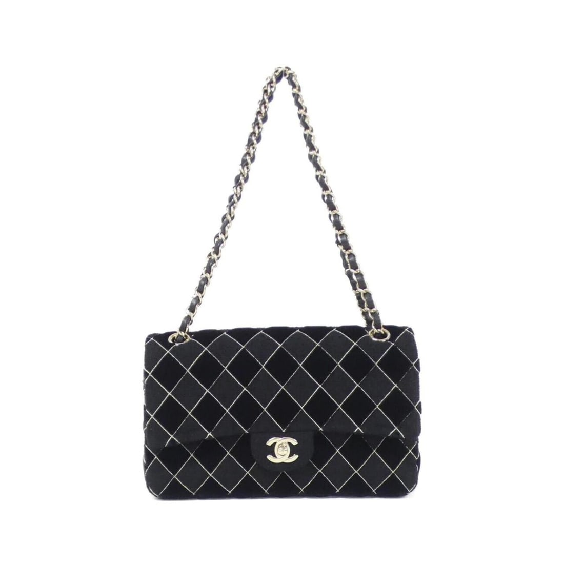 Chanel 1112 Shoulder Bag: --- Catalog ---Category: SizeWeight: 670g / 1.47lb.Size (HxWxD): 15cm x 25cm x 6cm / 5.9'' x 9.84'' x 2.36''Strap Length: 54cm / 21.25''Category: DesignType: Shoulder bagColor: BlackGender: