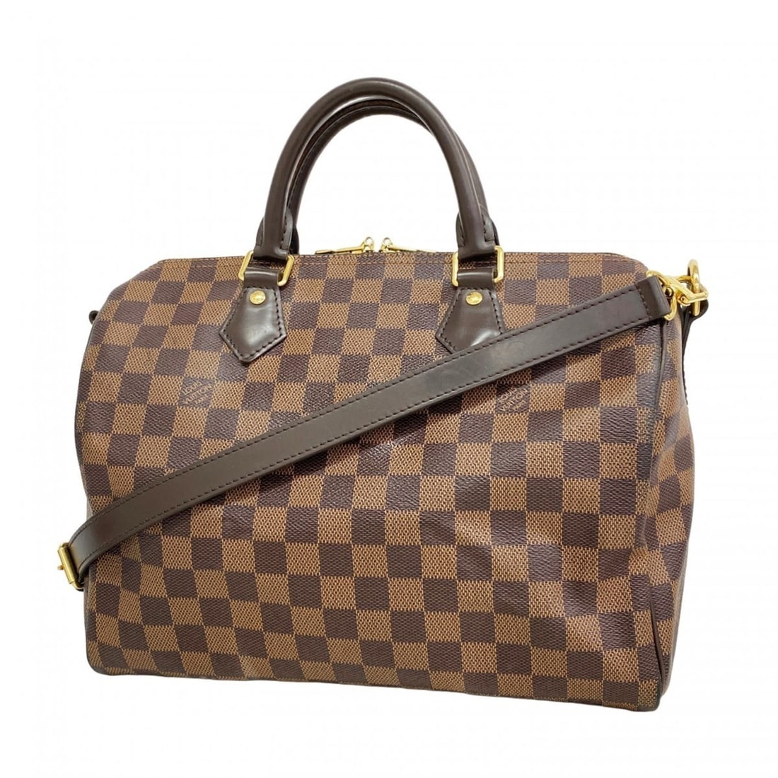Louis Vuitton Damier Speedy Bandouliere 30 Handbag N40590 Ebene 2-Way Bag for Women (1 of 12)