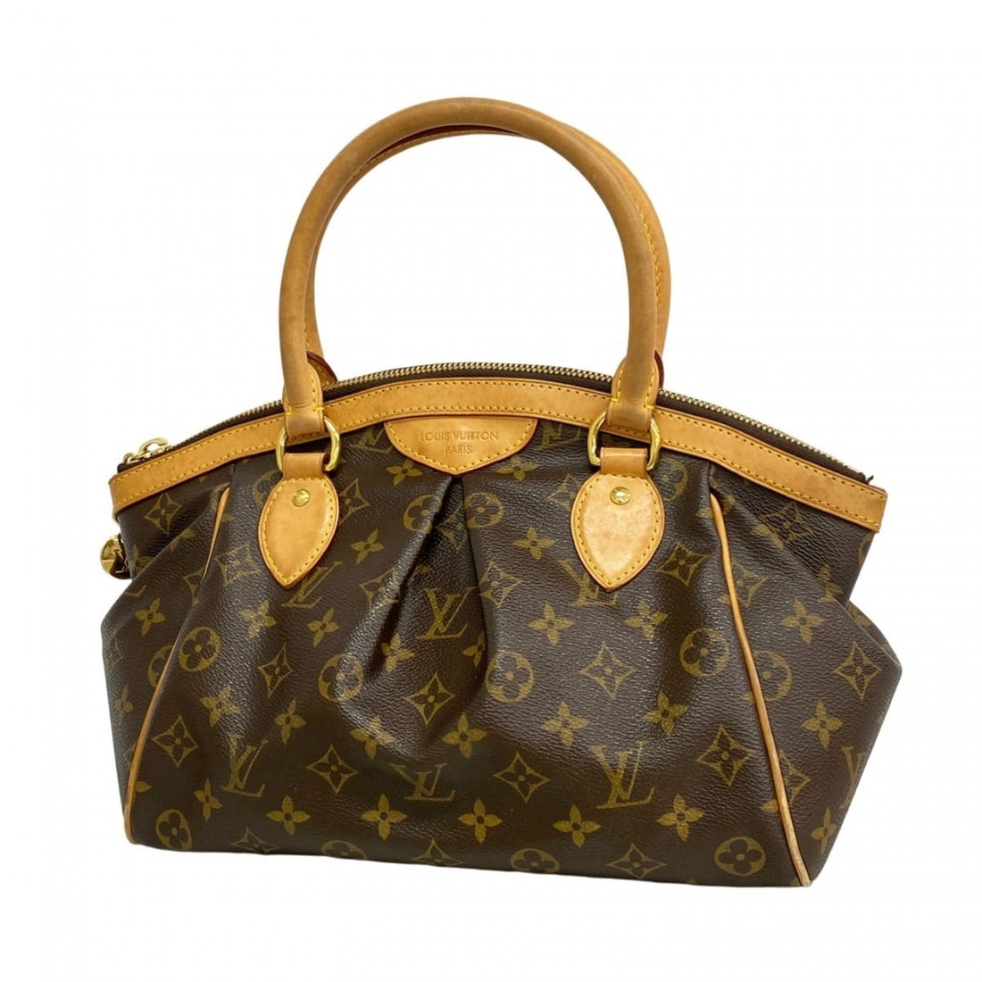 Louis Vuitton Monogram Tivoli PM Handbag M40143 Brown Women's (1 of 12)