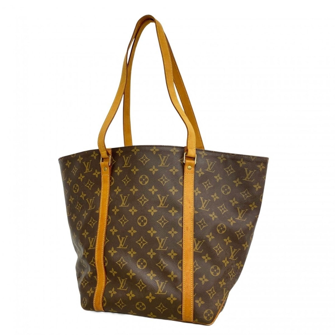 Louis Vuitton Monogram Sac Tote Bag M51108 Brown Women's (1 of 13)