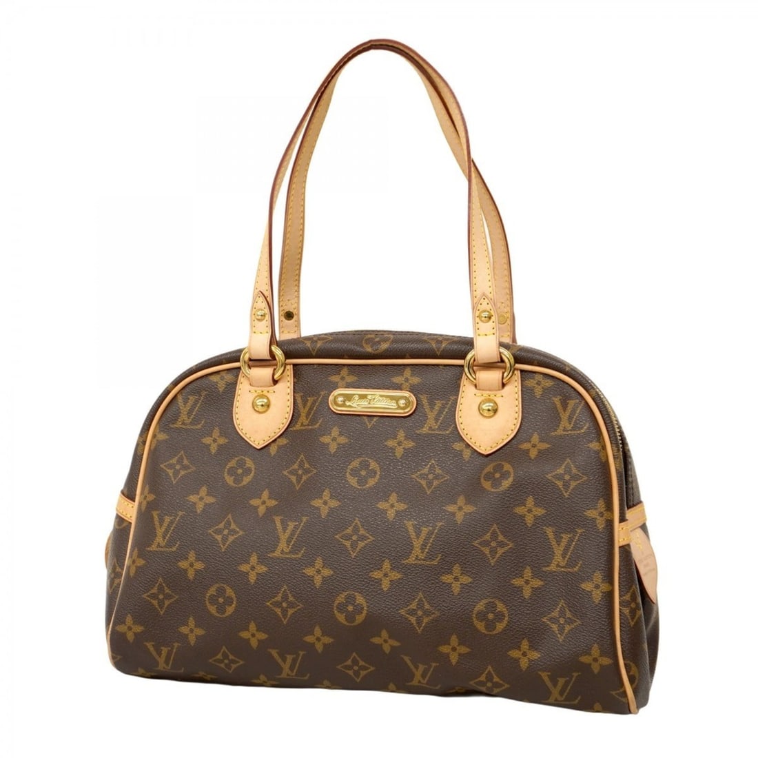 Louis Vuitton Monogram Montorgueil PM Shoulder Bag M95565 Brown Women's (1 of 11)