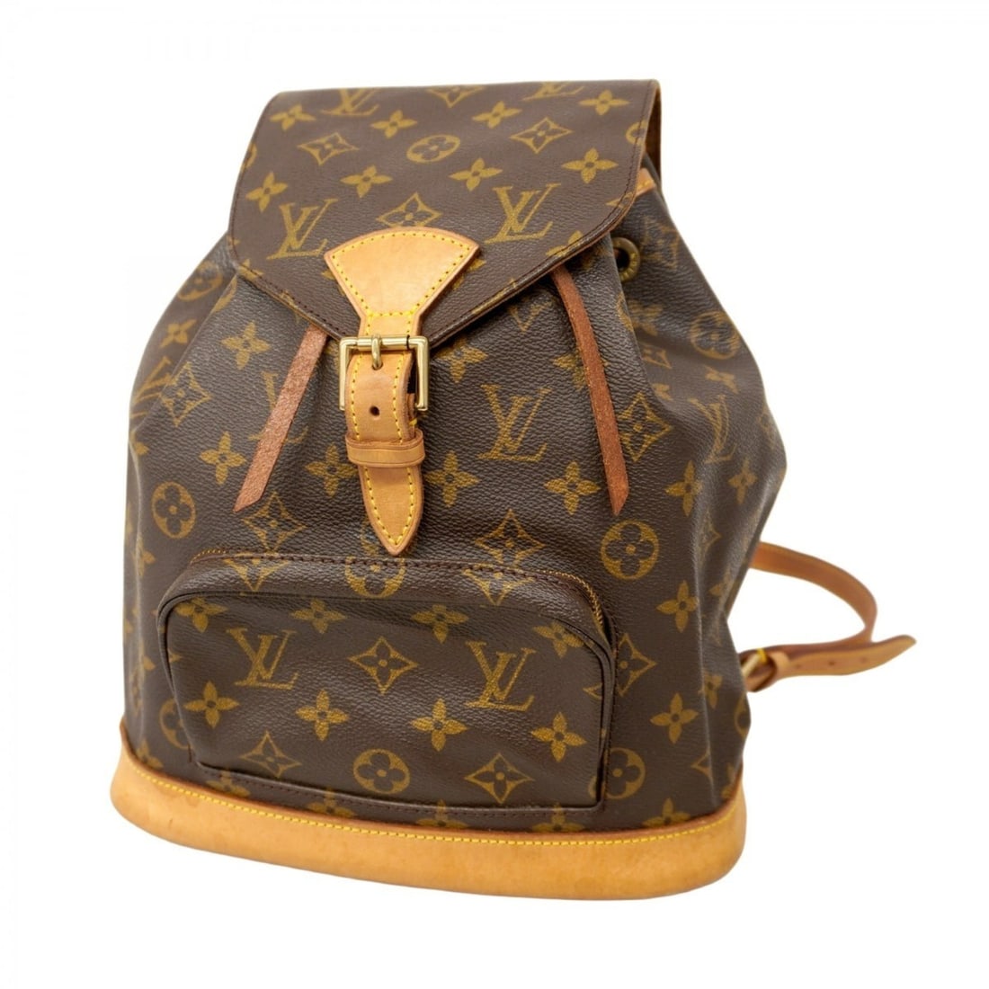 Louis Vuitton Monogram Montsouris MM Backpack M51136 Brown Women's (1 of 13)