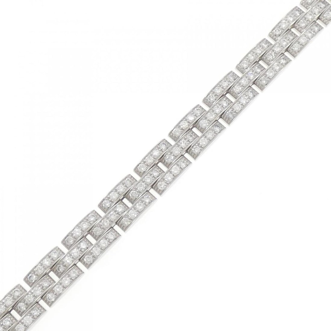 Cartier Maillon Panthère Bracelet: --- Catalog ---Category: SizeLength: 18.5cm / 7.28''Category: DesignType: Charm braceletColor: White goldStone: DiamondGender: WomenMaterial: White gold (18K)Category: GeneralBrand: Cartier--- Item