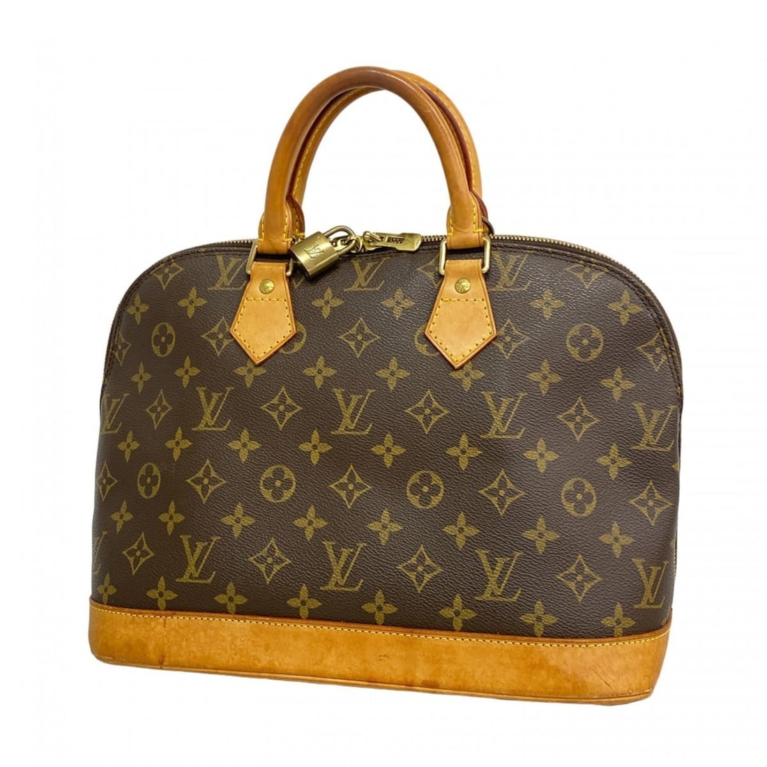 Louis Vuitton Monogram Alma Handbag M51130 Brown Women's (1 of 11)