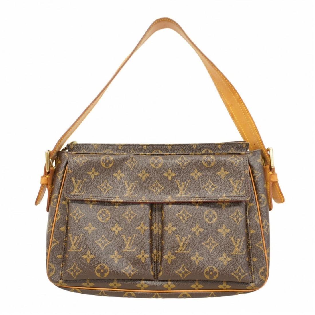 Louis Vuitton Monogram Viva Cite GM Shoulder Bag M51163 Brown Women's: --- Catalog ---Category: SizeSize (HxWxD): 22cm x 30cm x 10cm / 8.66'' x 11.81'' x 3.93''Category: DesignType: Shoulder bagColor: BrownGender: WomenCategory: GeneralMPN: M51163Brand: Louis Vuitton---