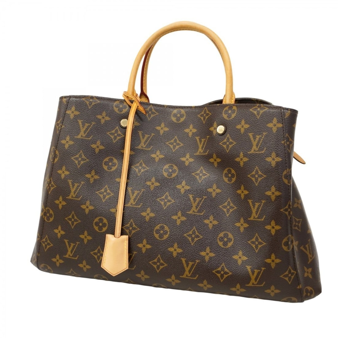 Louis Vuitton Monogram Montaigne GM Handbag M41067 Brown Women's (1 of 10)