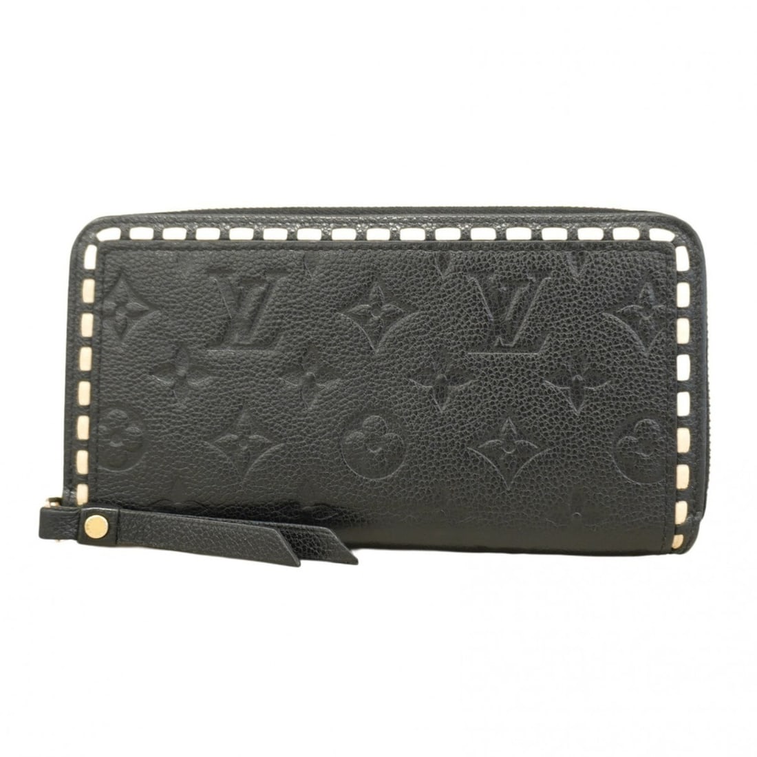 Louis Vuitton Monogram Empreinte Zippy Wallet M64805 Noir Beige: --- Catalog ---Category: SizeSize (HxWxD): 10.5cm x 19.5cm x 3cm / 4.13'' x 7.67'' x 1.18''Category: DesignType: Long wallet (bi-fold)Color: Beige, NoirCategory: GeneralMPN: M64805Brand: Louis Vuitton