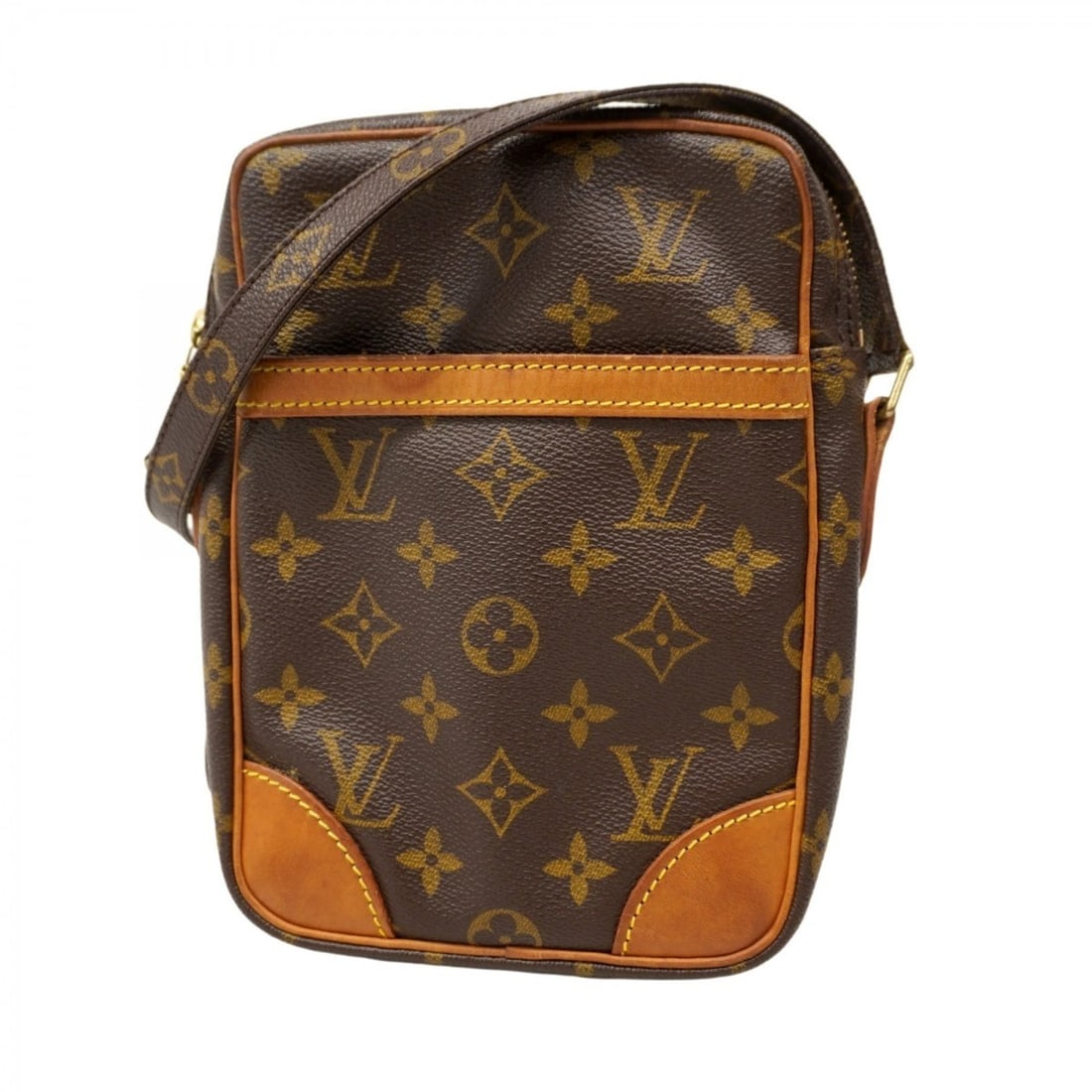 Louis Vuitton Monogram Danube Shoulder Bag M45266 Brown Women's: --- Catalog ---Category: SizeSize (HxWxD): 21cm x 15cm x 4.5cm / 8.26'' x 5.9'' x 1.77''Category: DesignType: Shoulder bagColor: BrownGender: WomenCategory: GeneralMPN: M45266Brand: Louis Vuitton--- I