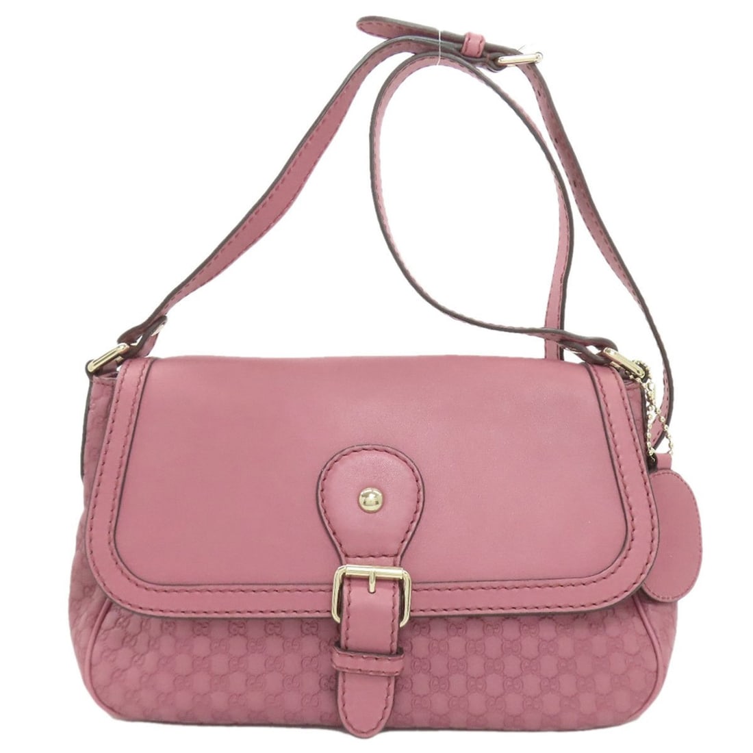 Gucci 308452 GG Signature Shima Shoulder Bag Leather Women's GUCCI: --- Catalog ---Category: SizeSize (HxWxD): 18cm x 27cm x 12cm / 7.08'' x 10.62'' x 4.72''Category: DesignType: Shoulder bagColor: PinkGender: WomenMaterial: Leather Category: GeneralMPN: 308452Brand: