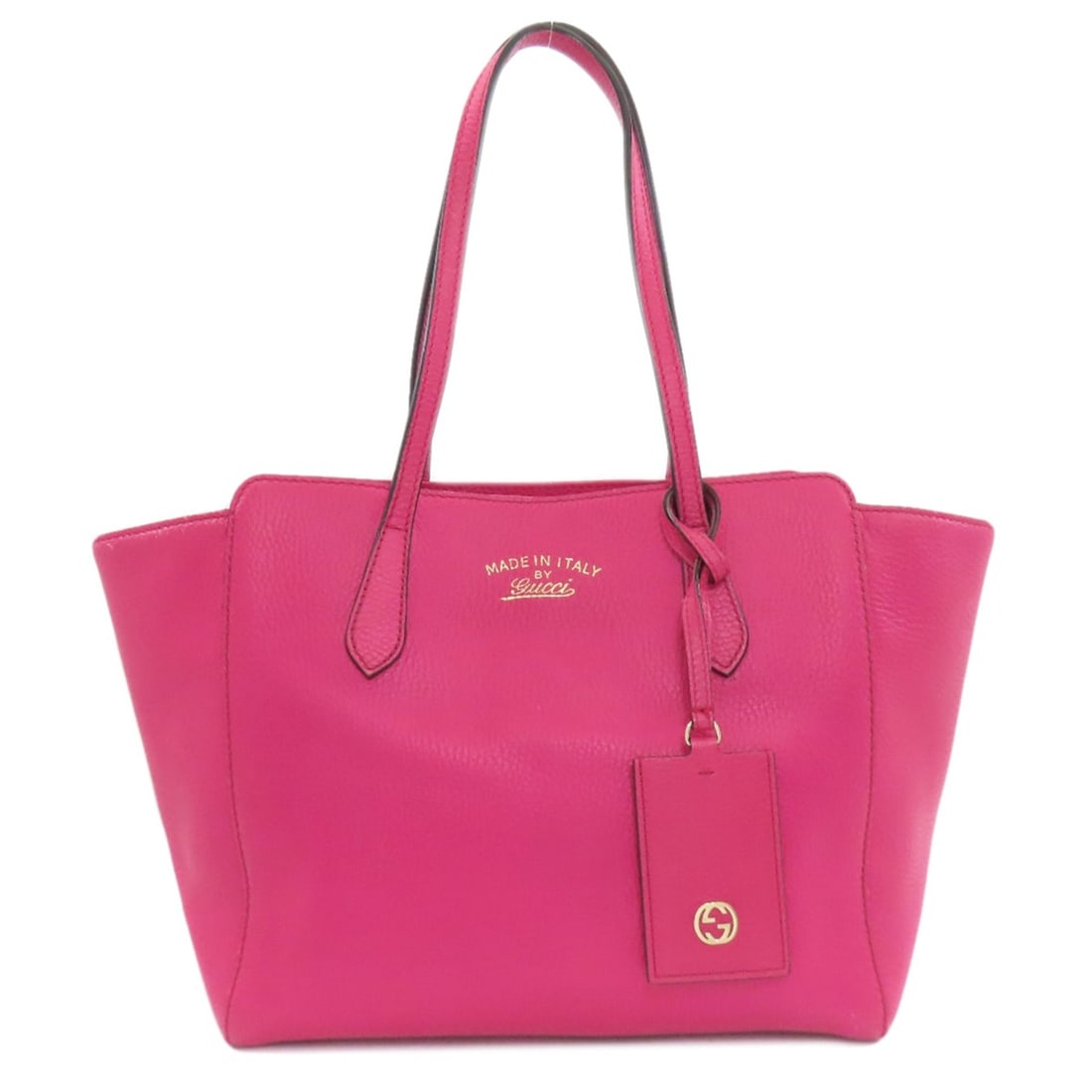 Gucci 354408 Swing Tote Bag Leather Women's GUCCI: --- Catalog ---Category: SizeSize (HxWxD): 23cm x 43cm x 14cm / 9.05'' x 16.92'' x 5.51''Category: DesignType: Tote bagColor: PinkGender: WomenMaterial: Leather Category: GeneralMPN: 354408Brand: Gucc