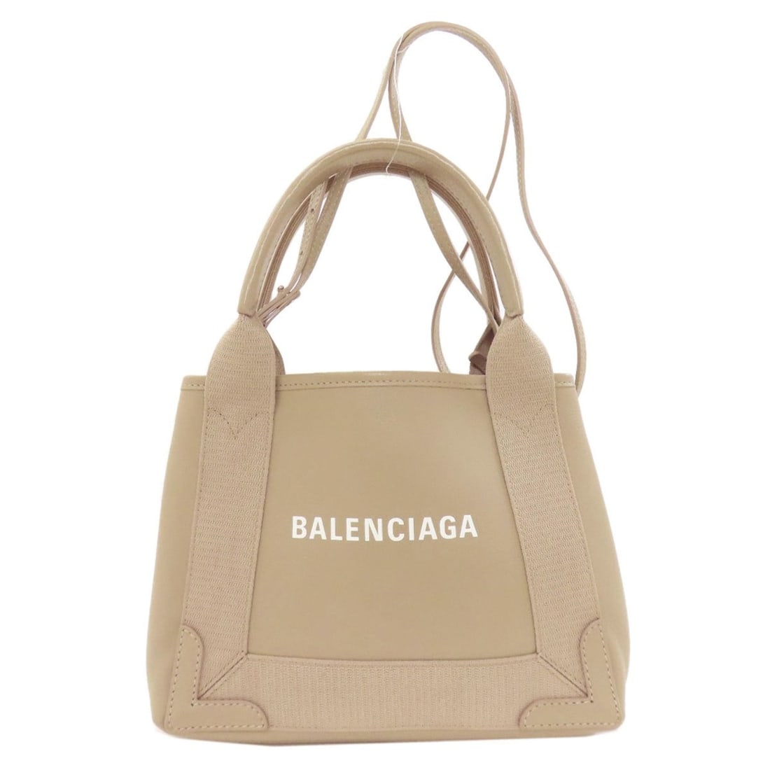 Balenciaga 390346 Navy Cabas XS 2-Way Handbag Leather Women's BALENCIAGA: --- Catalog ---Category: SizeSize (HxWxD): 20cm x 26cm x 7cm / 7.87'' x 10.23'' x 2.75''Strap Length: 112cm - 117cm / 44.09'' - 46.06''Handle Length: 33cm / 12.99''Category: DesignType: Handbag, Pouch