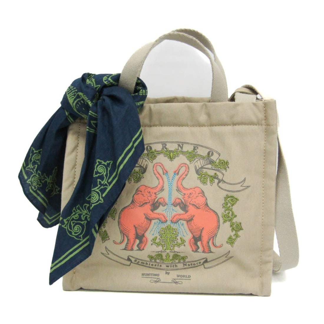 Hunting World Borneo Charity 7841BNO Women's Cotton Canvas Shoulder Bag,Tote Bag Light Beige: --- Catalog ---Category: SizeSize (HxWxD): 24cm x 25cm x 15cm / 9.44'' x 9.84'' x 5.9''Strap Length: 110cm / 43.3''Handle Length: 24cm / 9.44''Category: DesignType: Shoulder bag, Tote bagColor: Light