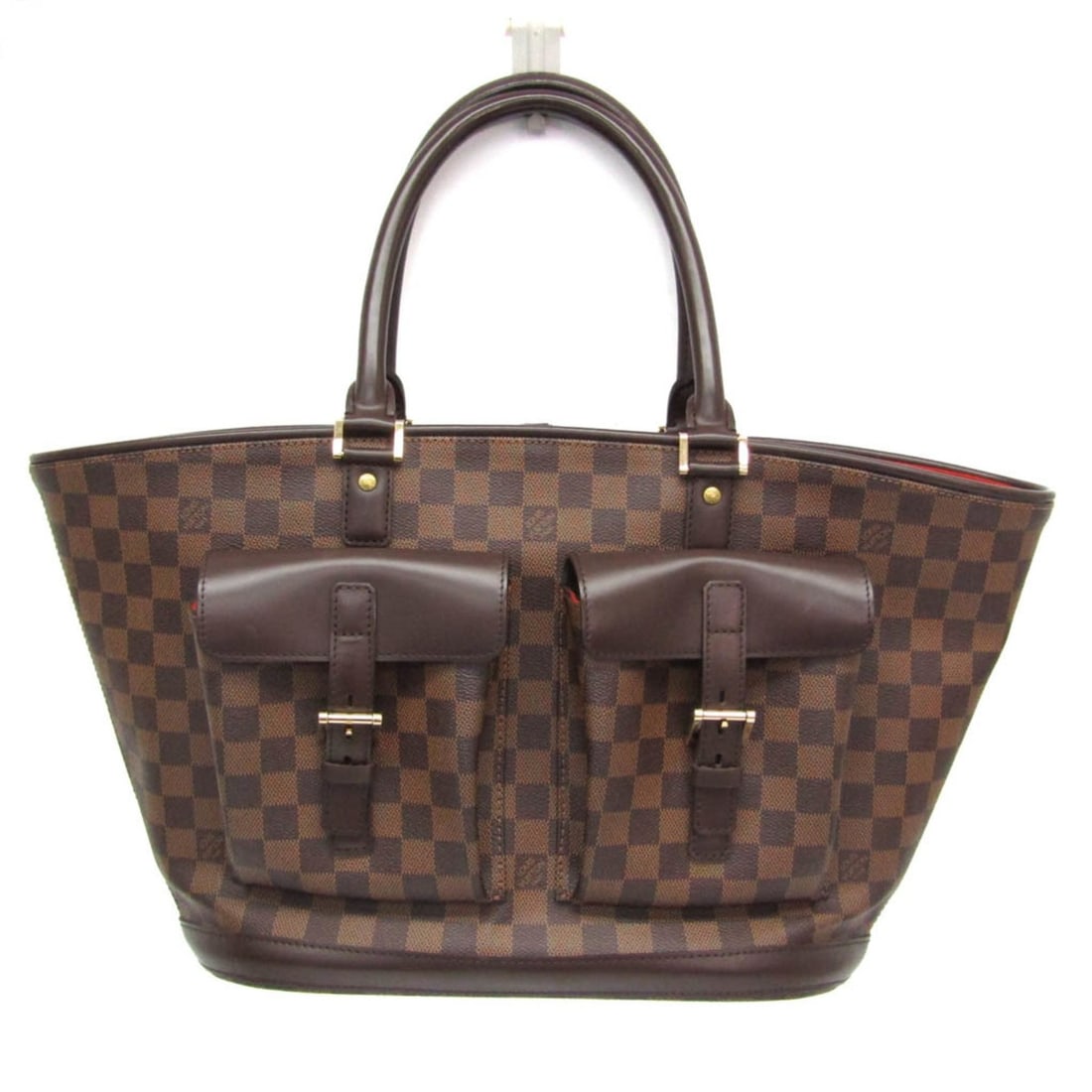 Louis Vuitton Damier MANOSQUE GM N51120 Women's Handbag Ebene: --- Catalog ---Category: SizeSize (HxWxD): 27cm x 33cm x 14.5cm / 10.62'' x 12.99'' x 5.7''Handle Length: 45cm / 17.71''Category: DesignType: HandbagColor: EbeneGender: WomenClosure: HookMaterial: Dam