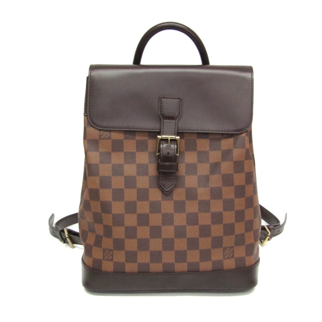 Louis Vuitton Damier Soho N51132 Women's Backpack Ebene: --- Catalog ---Category: SizeWeight: 640g / 1.41lb.Size (HxWxD): 30cm x 25cm x 10cm / 11.81'' x 9.84'' x 3.93''Strap Length: 74cm - 78cm / 29.13'' - 30.7''Handle Length: 20cm / 7.87''Category: DesignT
