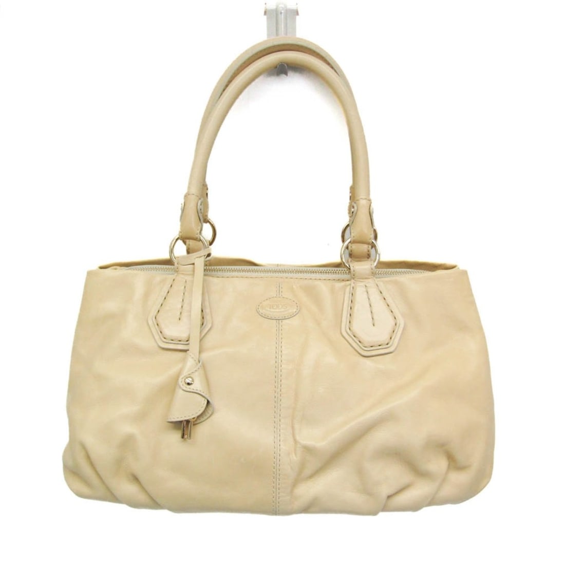 Tod's XBWAGKF0300BANC009 Women's Leather Handbag Cream,Off-white (1 of 20)