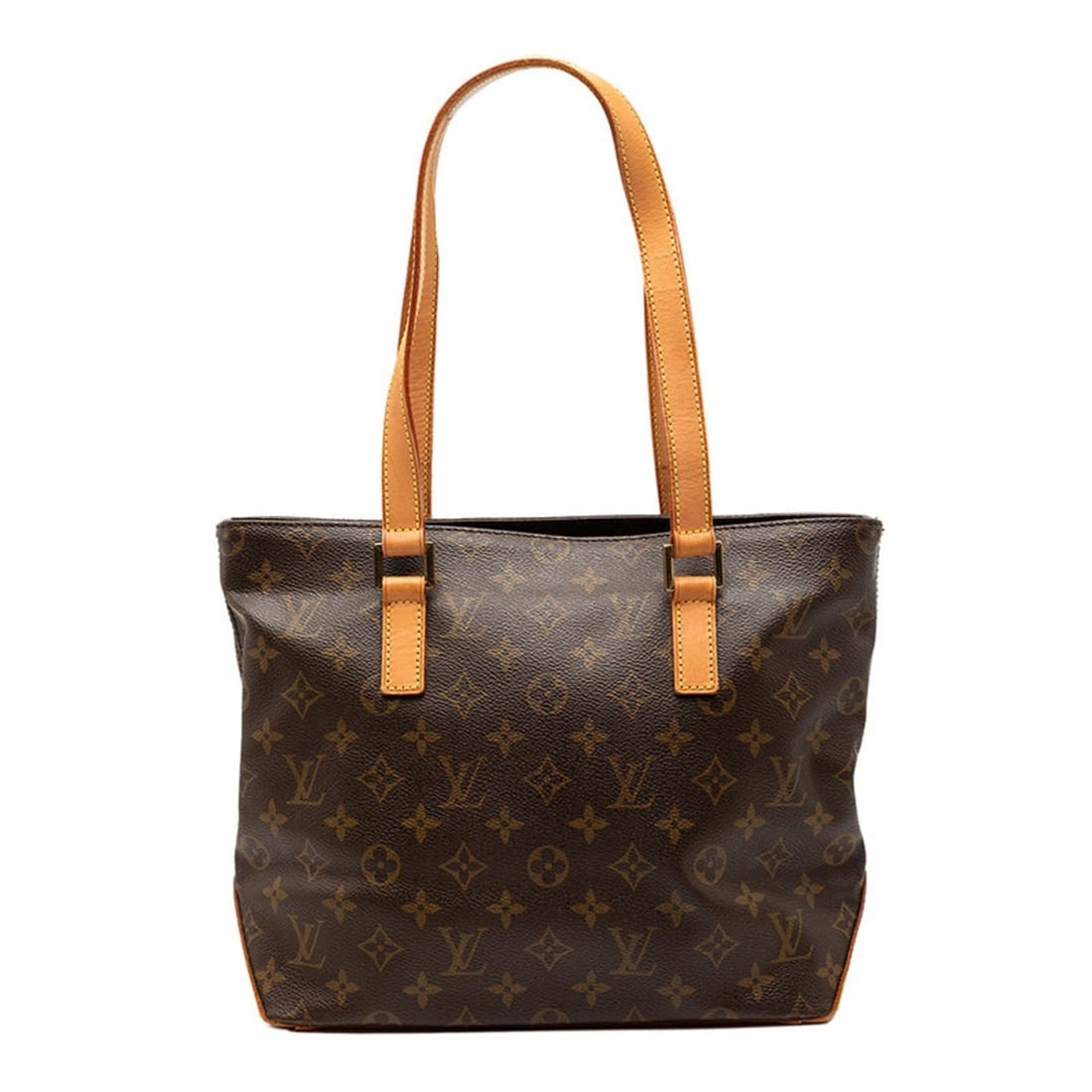 Louis Vuitton Monogram Cabas Piano Tote Bag Shoulder M51148 Brown Leather Women's LOUIS VUITTON: --- Catalog ---Category: SizeSize (HxWxD): 24cm x 27cm x 12cm / 9.44'' x 10.62'' x 4.72''Category: DesignType: Shoulder bag, Tote bagColor: BrownGender: WomenMaterial: PVC , Leather Category: GeneralB