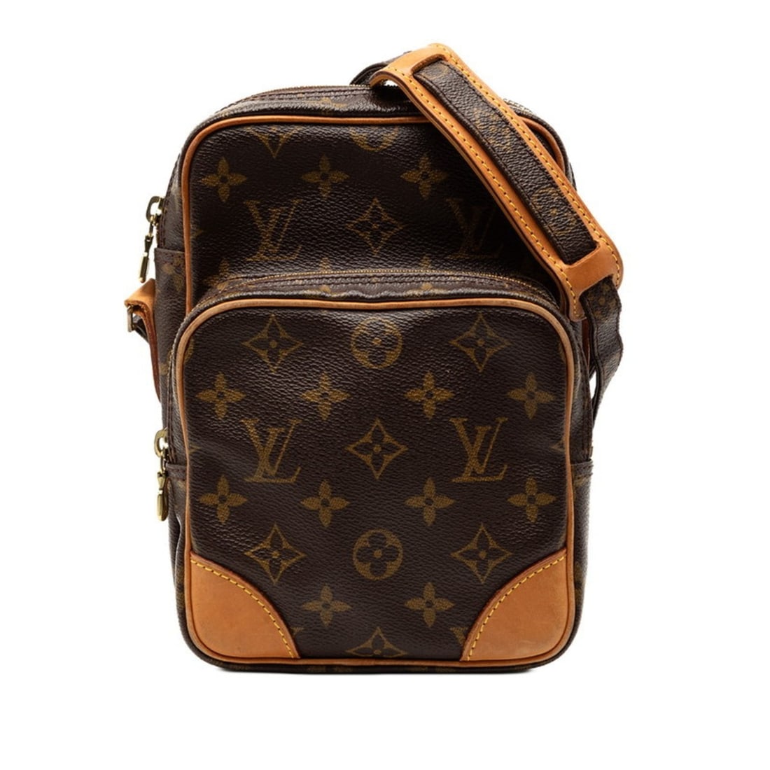 Louis Vuitton Monogram Amazon Crossbody Shoulder Bag M45236 Brown Leather Women's LOUIS VUITTON (1 of 19)