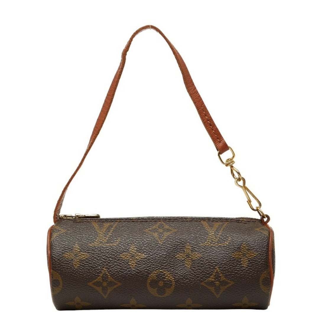 Louis Vuitton Monogram Papillon accessory pouch, brown leather, women's.: --- Catalog ---Category: SizeSize (HxWxD): 6cm x 15.5cm x 6cm / 2.36'' x 6.1'' x 2.36''Category: DesignType: PouchColor: BrownGender: WomenMaterial: PVC , Leather Category: GeneralBrand: Louis Vuitton