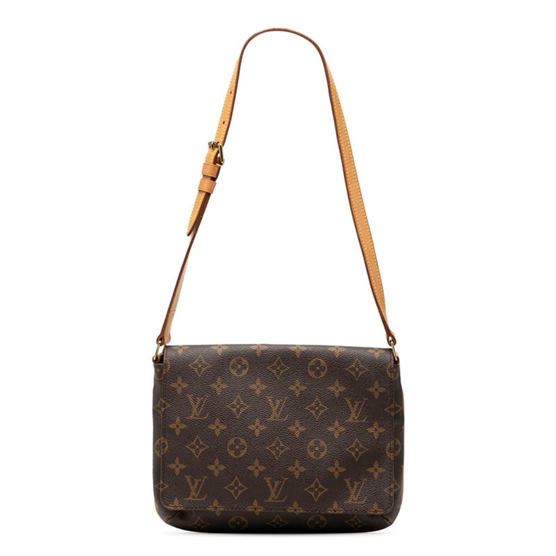 Louis Vuitton Monogram Musette Tango Short Shoulder Bag/Handbag M51257 Brown Leather Women's LOUIS: --- Catalog ---Category: SizeSize (HxWxD): 20cm x 26cm x 6cm / 7.87'' x 10.23'' x 2.36''Category: DesignType: Handbag, Shoulder bagColor: BrownGender: WomenMaterial: PVC , Leather Category: GeneralMPN