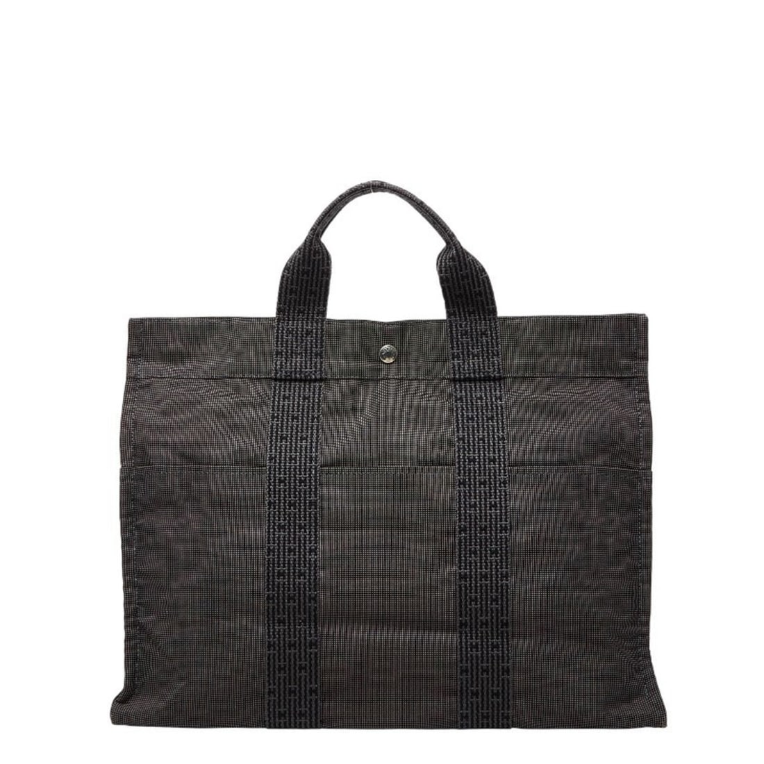 Hermes Air Line MM Tote Bag Handbag Gray Canvas Women's HERMES: --- Catalog ---Category: SizeSize (HxWxD): 31cm x 42.5cm x 10.5cm / 12.2'' x 16.73'' x 4.13''Category: DesignType: Handbag, Tote bagColor: Dark gray, GrayGender: WomenMaterial: Canvas Category: Genera