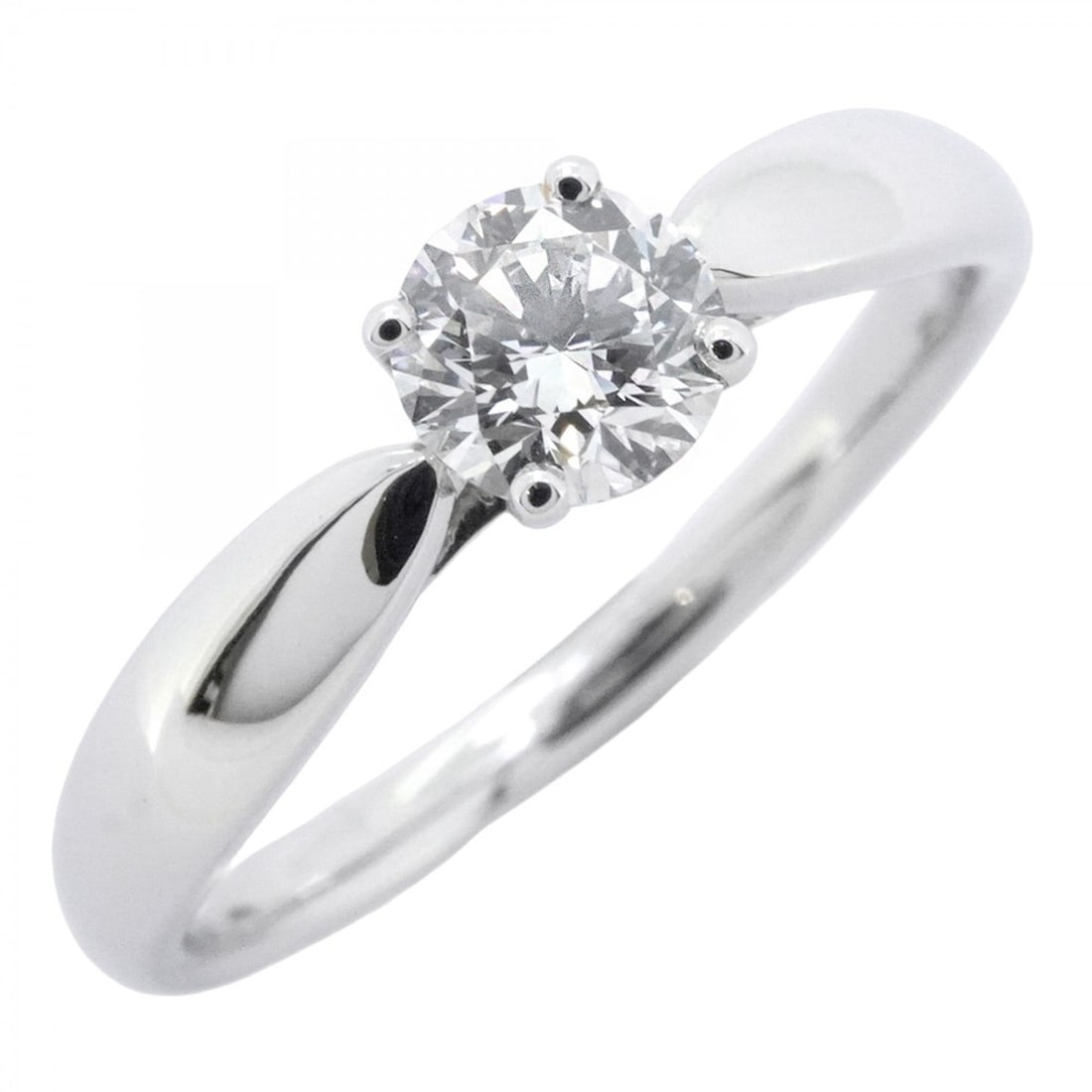 Tiffany Harmony 1PD Pt950 Platinum Diamond 0.38ct Women's Ring Size 11: --- Catalog ---Category: SizeJP Size: 11US Size: 6Category: DesignType: Band ringStone: DiamondGender: WomenMaterial: Platinum 950Category: GeneralBrand: Tiffany--- Item List ---Section: ConditionRank