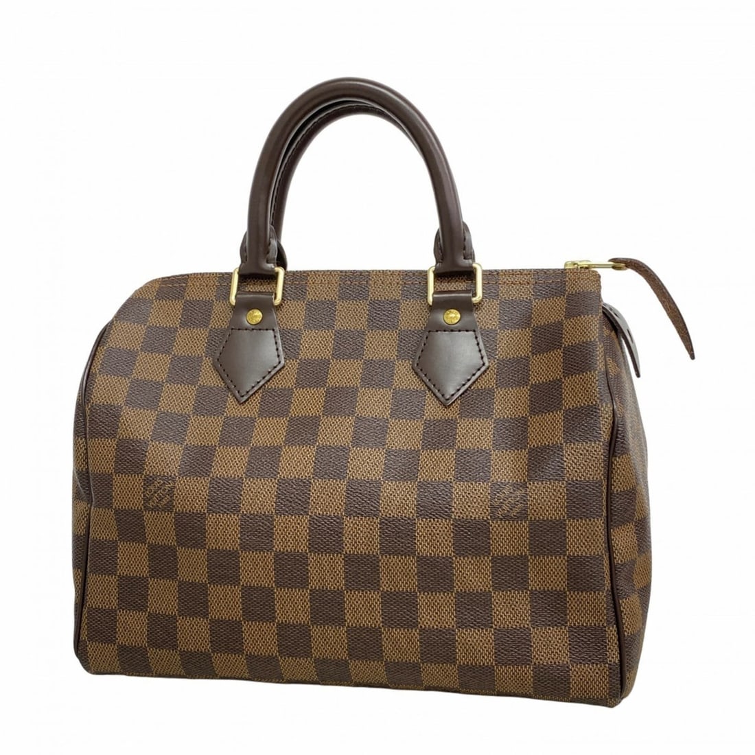 Louis Vuitton Damier Speedy 25 Ebene Handbag N41365 for Women: --- Catalog ---Category: SizeSize (HxWxD): 20cm x 26cm x 15cm / 7.87'' x 10.23'' x 5.9''Category: DesignType: HandbagColor: EbeneGender: WomenCategory: GeneralMPN: N41365Brand: Louis Vuitton--- Item L