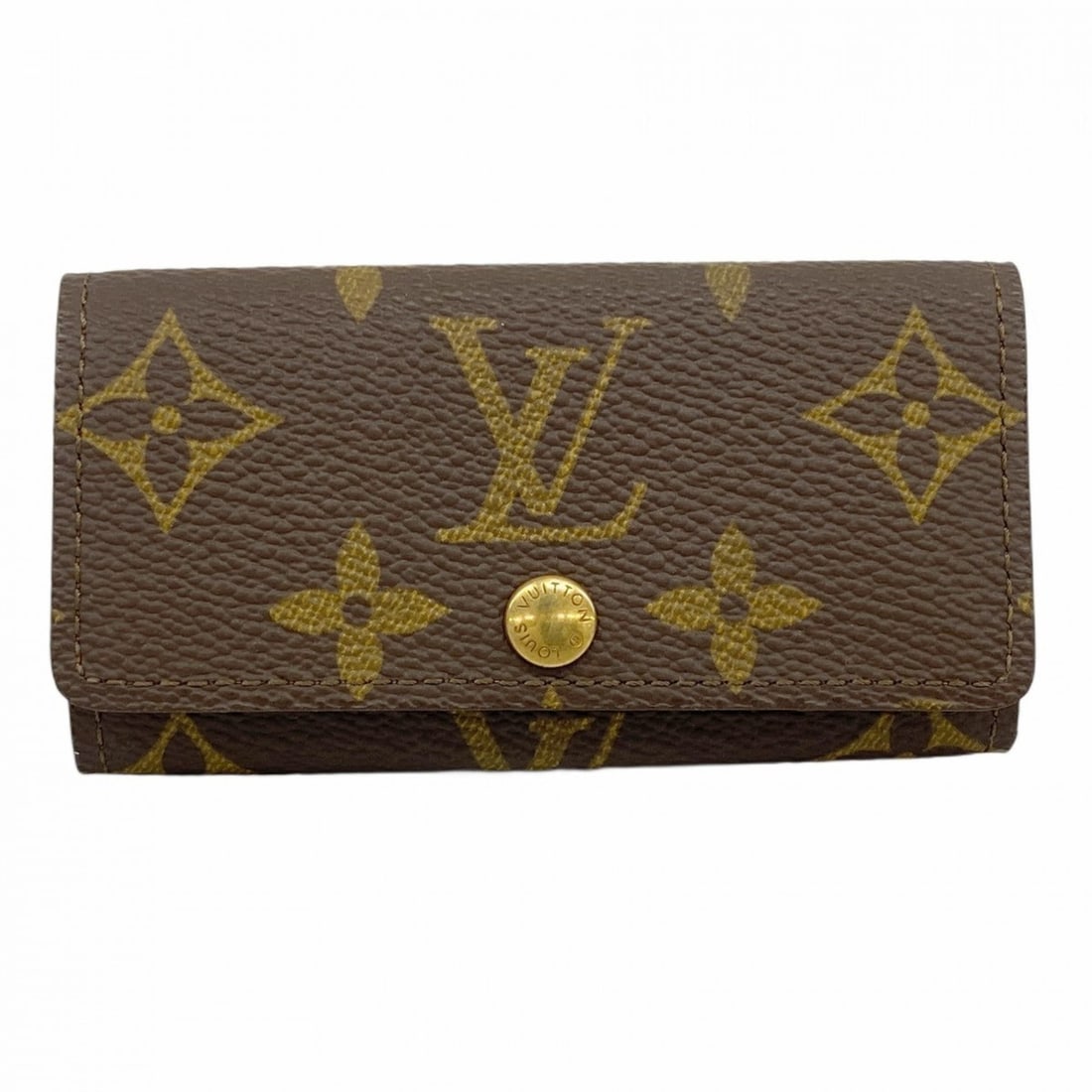 Louis Vuitton Monogram Multicle 4 Key Case M69517 Brown for Men and Women: --- Catalog ---Category: DesignType: KeycaseColor: BrownGender: Men,WomenCategory: GeneralMPN: M69517Brand: Louis VuittonCategory: Physical PropertiesSize (HxWxD): 5.5cm x 10.5cm x 1.5cm / 2.16'' x