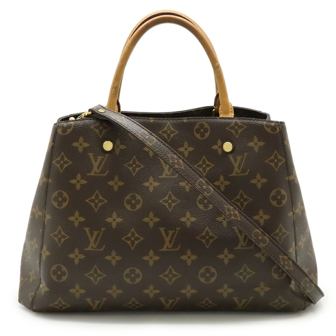 LOUIS VUITTON Louis Vuitton Monogram Montaigne MM Handbag Shoulder Bag M41056: --- Catalog ---Category: SizeSize (HxWxD): 23cm x 14.5cm / 9.05'' x 5.7''Category: DesignType: Handbag, Shoulder bagColor: BrownGender: WomenMaterial: Monogram Category: GeneralMPN: N51379Brand: Louis