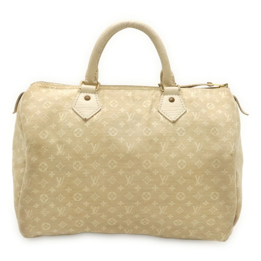 LOUIS VUITTON Monogram Mini Lantern Speedy 30 Handbag Dune White M95319: --- Catalog ---Category: SizeSize (HxWxD): 20.5cm x 30.5cm x 17.5cm / 8.07'' x 12'' x 6.88''Category: DesignType: HandbagColor: DuneGender: Women,MenMaterial: Canvas , Leather Category: GeneralMPN: M9