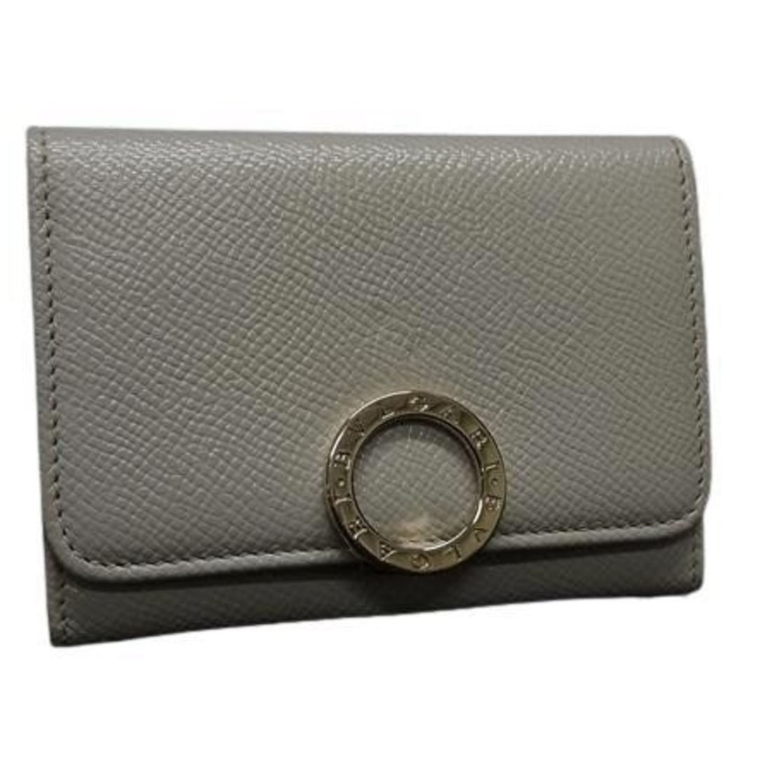 BVLGARI Bvlgari Business Card Holder/Card Case Ivory Leather Women's Clip: --- Catalog ---Category: DesignType: Card caseColor: IvoryGender: Men,Women,UnisexMaterial: Leather Inner Pocket: Card holder 3, Open pocket 1Category: GeneralBrand: BvlgariCategory: Physical Properti