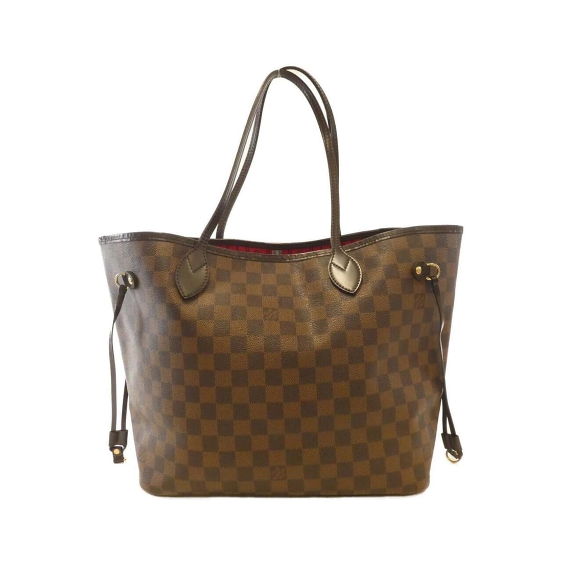Louis Vuitton Damier Neverfull MM N51105 Handbag: --- Catalog ---Category: SizeSize (HxWxD): 29cm x 32cm x 15cm / 11.41'' x 12.59'' x 5.9''Category: DesignType: HandbagColor: EbeneGender: WomenMaterial: Coated canvas Hardware Color: GoldCategory: Gen