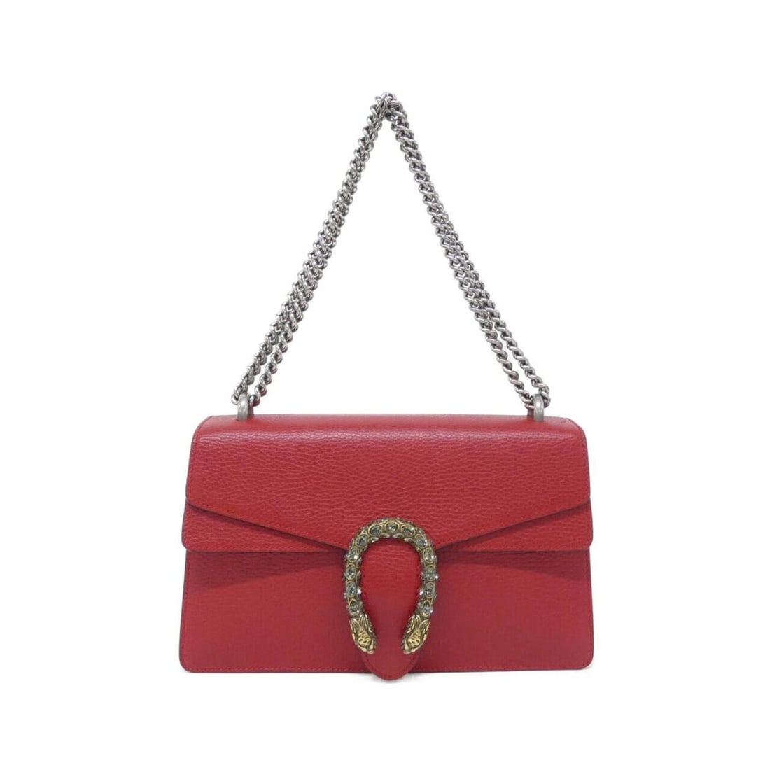 Gucci DIONYSUS 400249 CAOGX Shoulder Bag: --- Catalog ---Category: SizeSize (HxWxD): 17cm x 28cm x 8cm / 6.69'' x 11.02'' x 3.14''Category: DesignType: Shoulder bagColor: Red colorGender: WomenMaterial: Leather Hardware Color: Gold, SilverCat