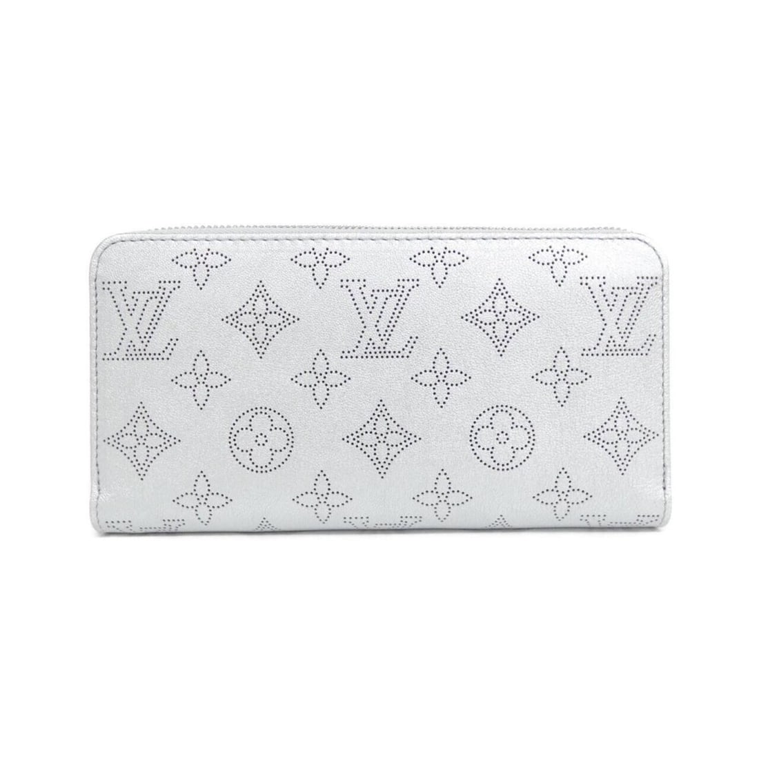 Louis Vuitton Mahina Zippy Wallet M26940: --- Catalog ---Category: SizeSize (HxWxD): 10cm x 19cm x 2cm / 3.93'' x 7.48'' x 0.78''Category: DesignType: Long wallet (bi-fold)Color: SilverGender: Men,WomenMaterial: Leather Leather/Fur Type:
