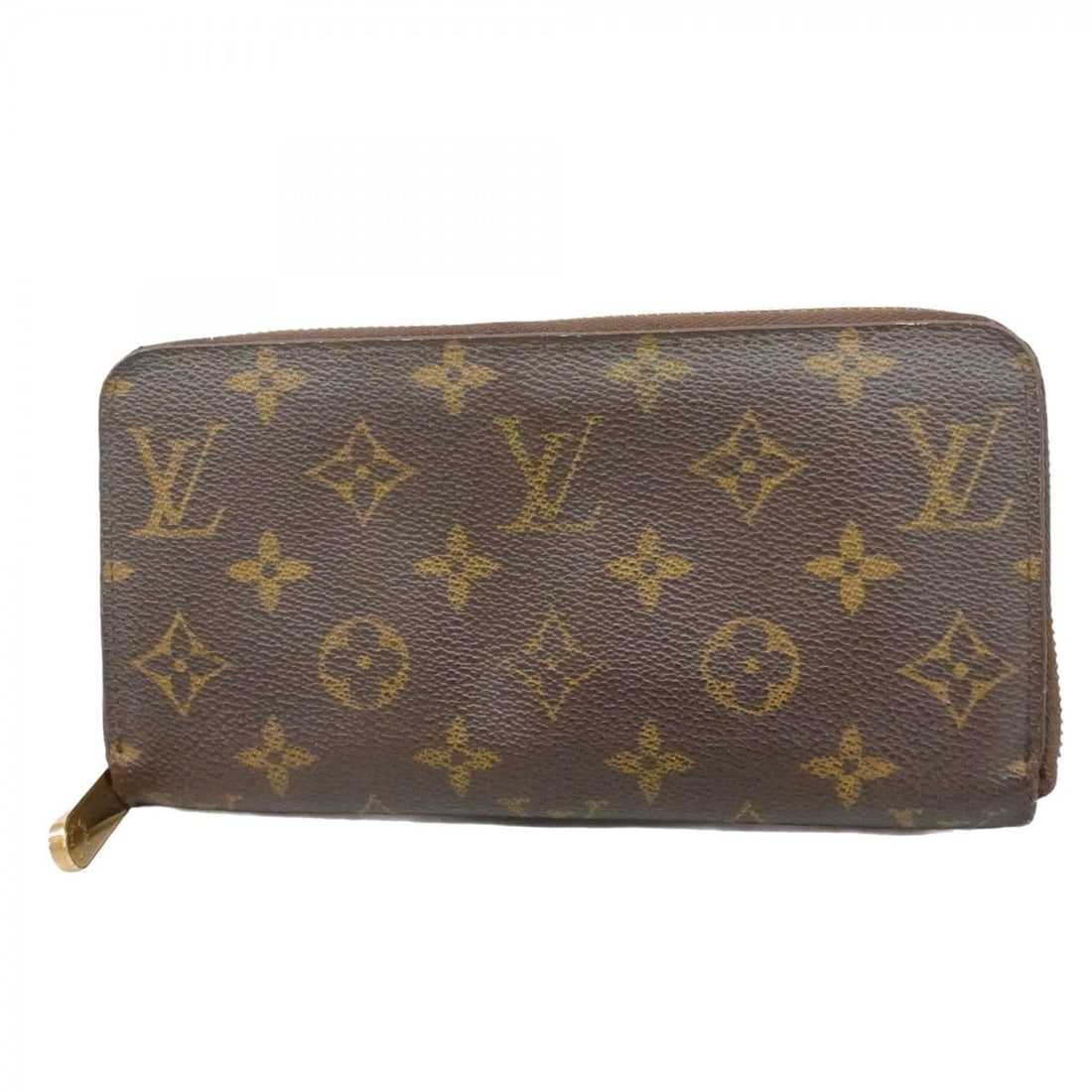 Louis Vuitton Monogram Zippy Wallet M60017 Brown Men's and Women's (1 of 19)