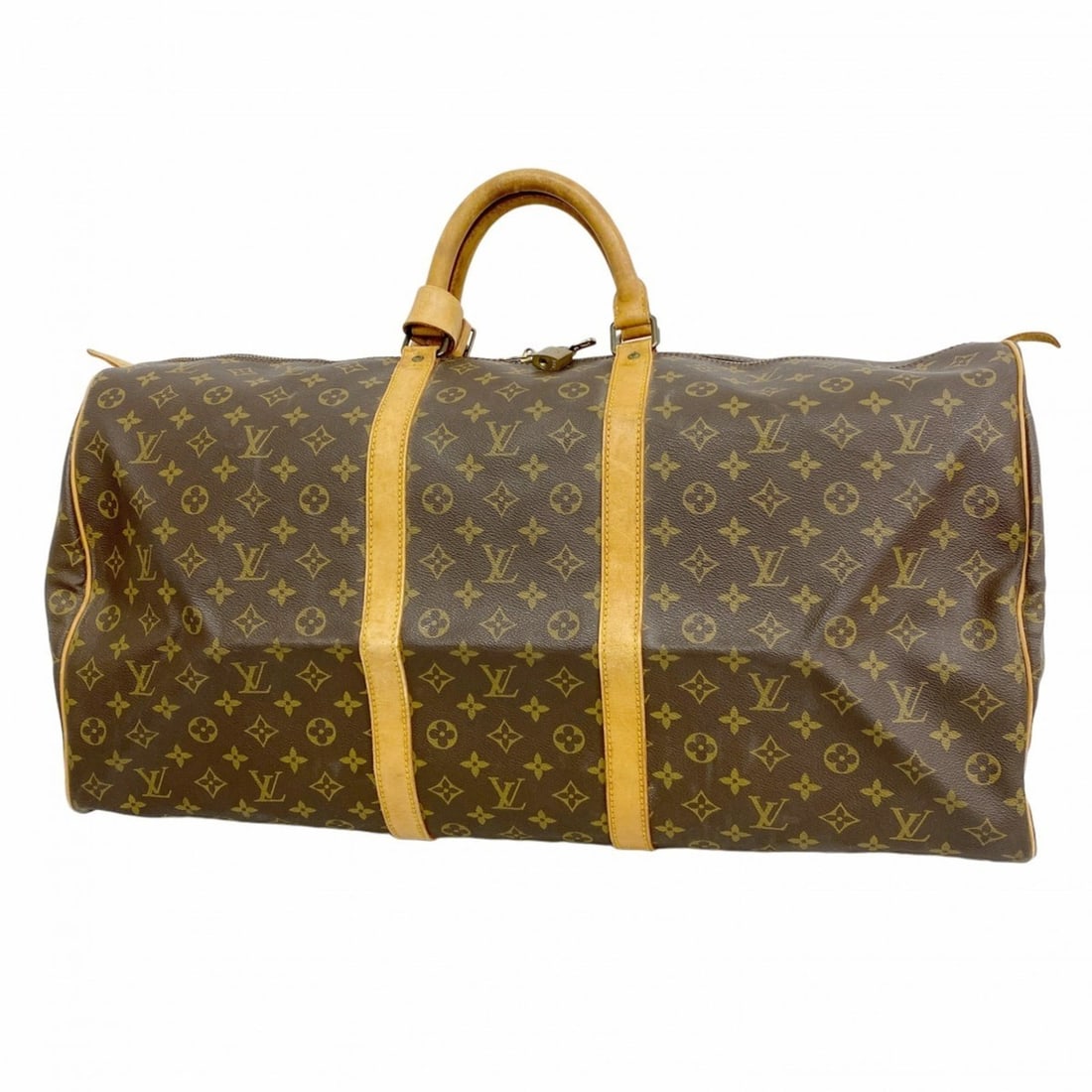 Louis Vuitton Monogram Keepall 60 Boston Bag M41422 Brown Men's/Women's: --- Catalog ---Category: SizeSize (HxWxD): 32.5cm x 61cm x 27cm / 12.79'' x 24.01'' x 10.62''Category: DesignType: Boston bagColor: BrownGender: Men,WomenCategory: GeneralMPN: M41422Brand: Louis Vuitt