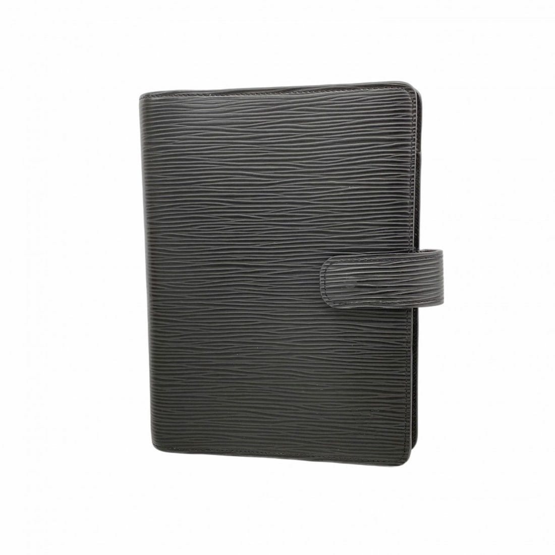 Louis Vuitton Epi Agenda MM R20202 Noir Planner Cover for Men and Women: --- Catalog ---Category: DesignColor: NoirGender: Men,WomenCategory: GeneralMPN: R20202Brand: Louis VuittonCategory: Physical PropertiesSize (HxWxD): 18.5cm x 13.5cm x 4cm / 7.28'' x 5.31'' x 1.57''--