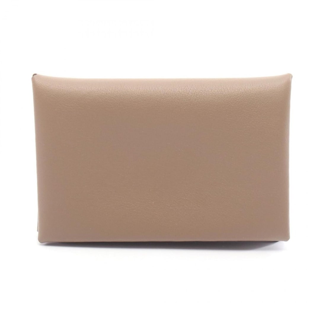 Hermes Hermès Calvi Verso wallet with coin purse, leather, Swift women's, gray, mauve sylvestre.: --- Catalog ---Category: SizeSize (HxWxD): 7cm x 10.5cm x 1.5cm / 2.75'' x 4.13'' x 0.59''Category: DesignType: Coin purse/coin caseColor: Etoupe gray, GrayGender: WomenMaterial: Leather Leather/Fur T