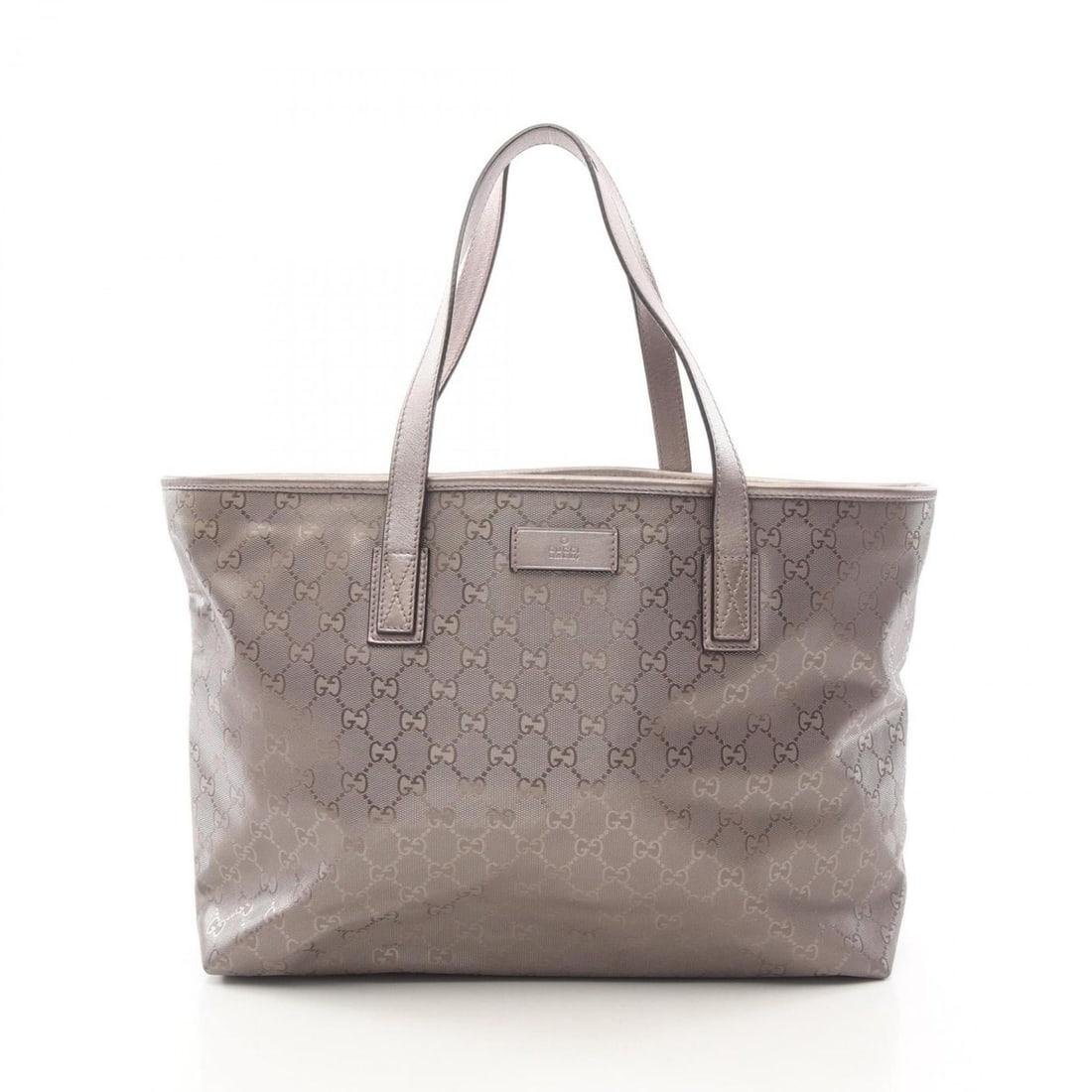 Gucci GG Imprime Tote Bag, Coated Canvas and Leather, Women's, Brown, 211137: --- Catalog ---Category: SizeSize (HxWxD): 27cm x 37cm x 11cm / 10.62'' x 14.56'' x 4.33''Category: DesignType: Tote bagColor: BrownGender: WomenMaterial: PVC , Coated canvas , Leather Category: Gener